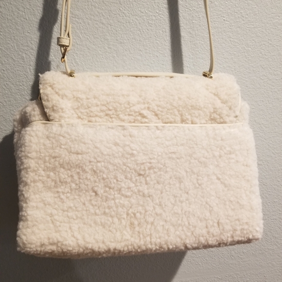 Quilted Top Handle Satchel Handbag - A New Day Ivory - Picture 8 of 10